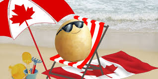 patate parasol plage transat vacances lunettes de soleil